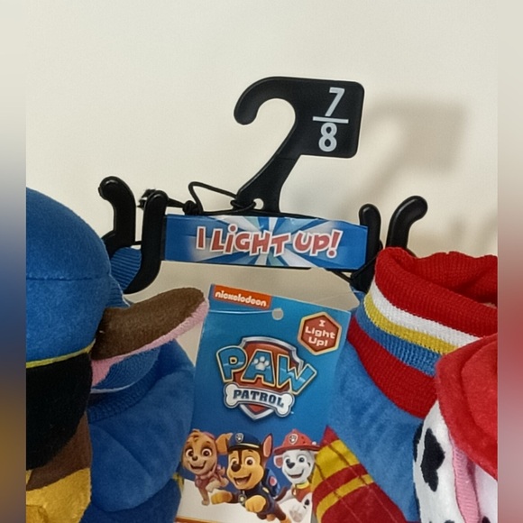 Nickelodeon Paw Patrol Light-Up slippers - Size 7/8 toddler shoes - Picture 3 of 13